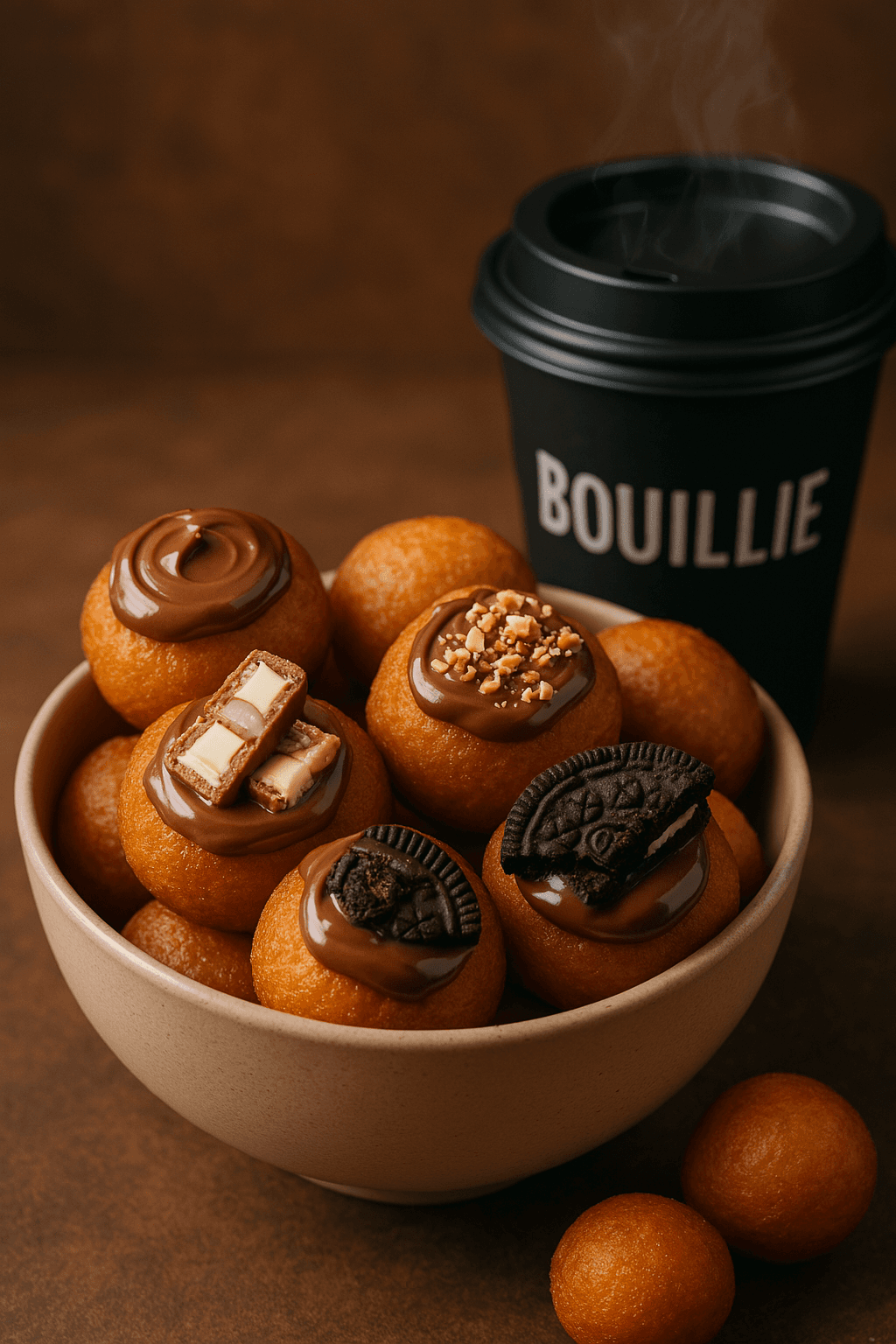 Bouillie Yummy Bar et accompagnements gourmands